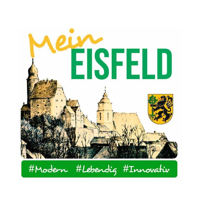 Ferienwohnung Storchennest Eisfeld Exteriör bild