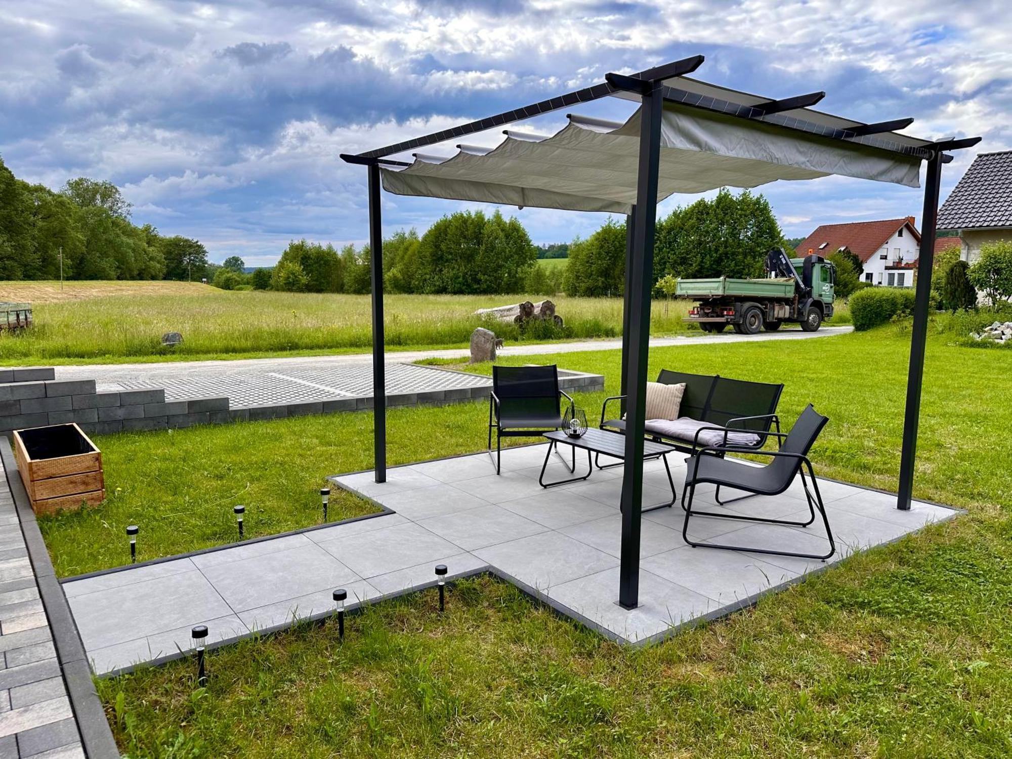 Ferienwohnung Storchennest Eisfeld Exteriör bild